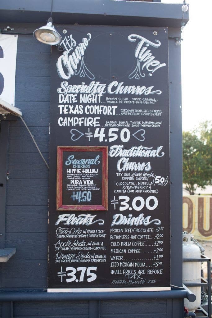 The churro. co. in Austin, TX!