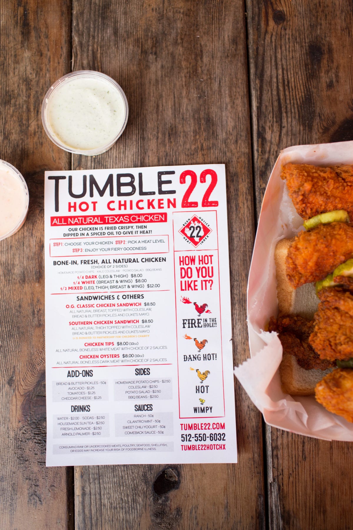 Tumble 22 Hot Chicken So Much Life