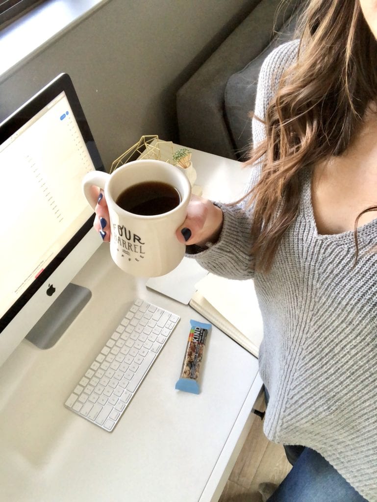 My morning routine as a blogger