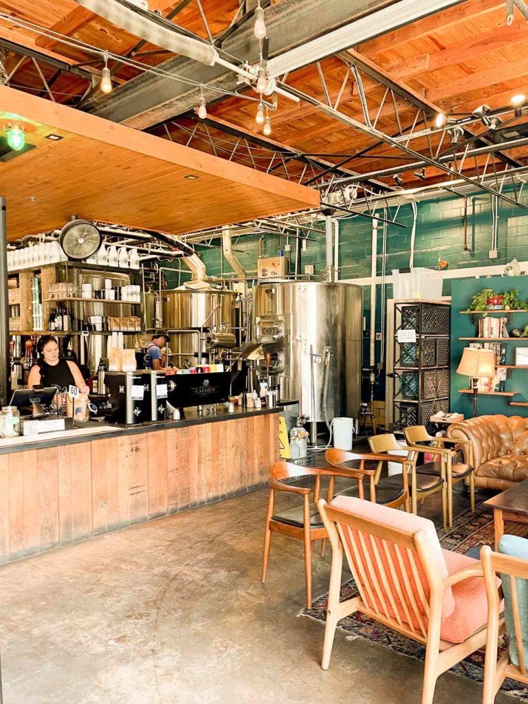Lazarus Brewing and coffee shop in Austin