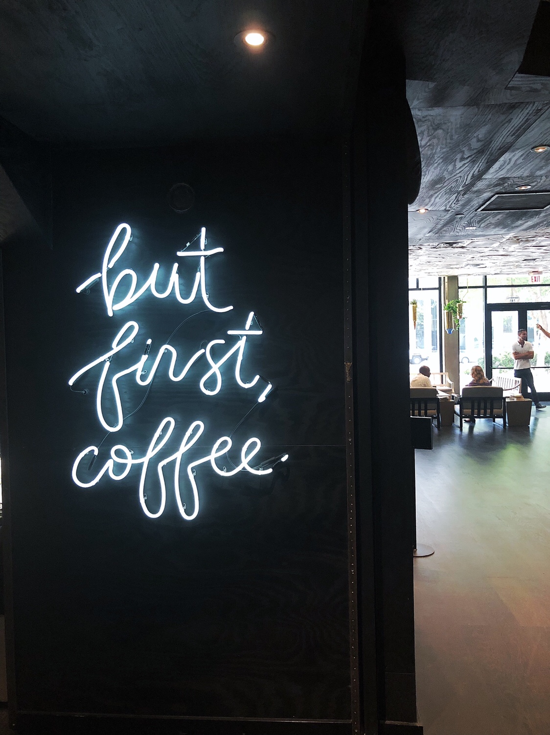 Alfred Coffee at the Line Hotel in Austin Texas