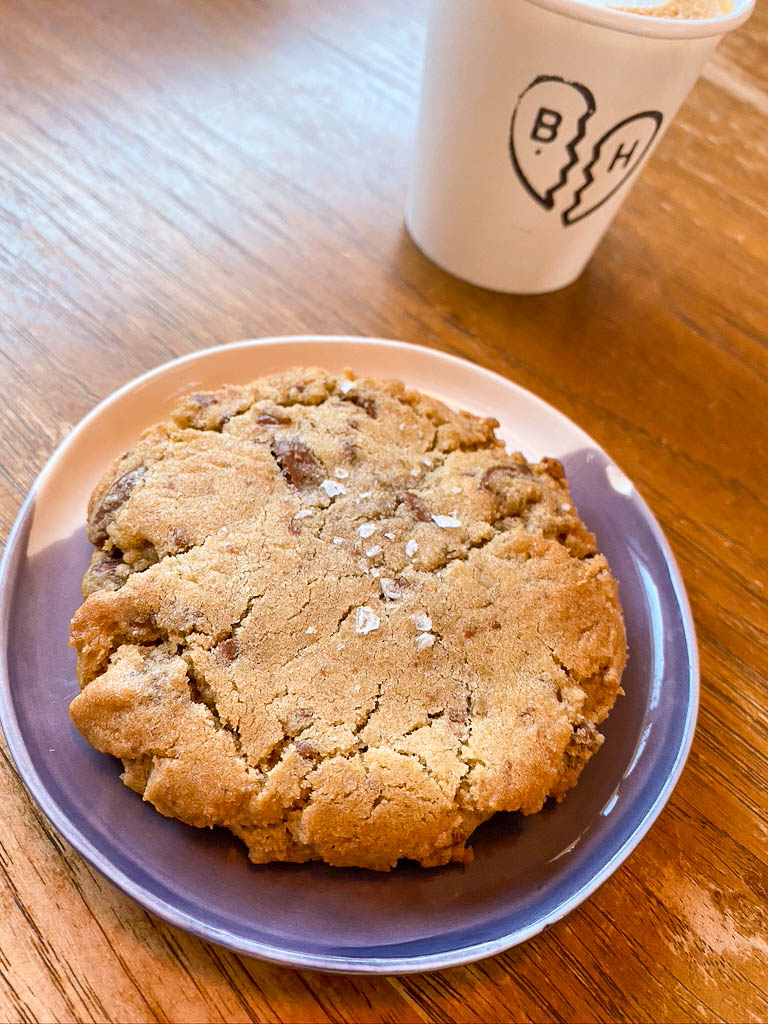 chocolate chunk cookie at Better Half