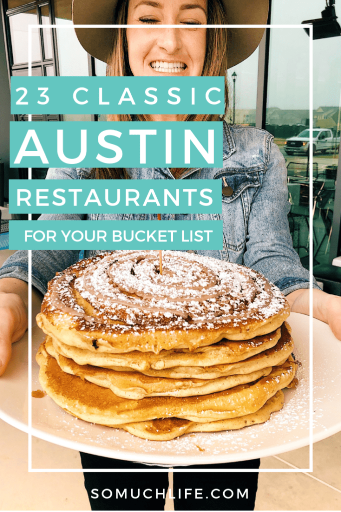 Here are 23 classic Austin restaurants that everyone needs on her bucket list! 