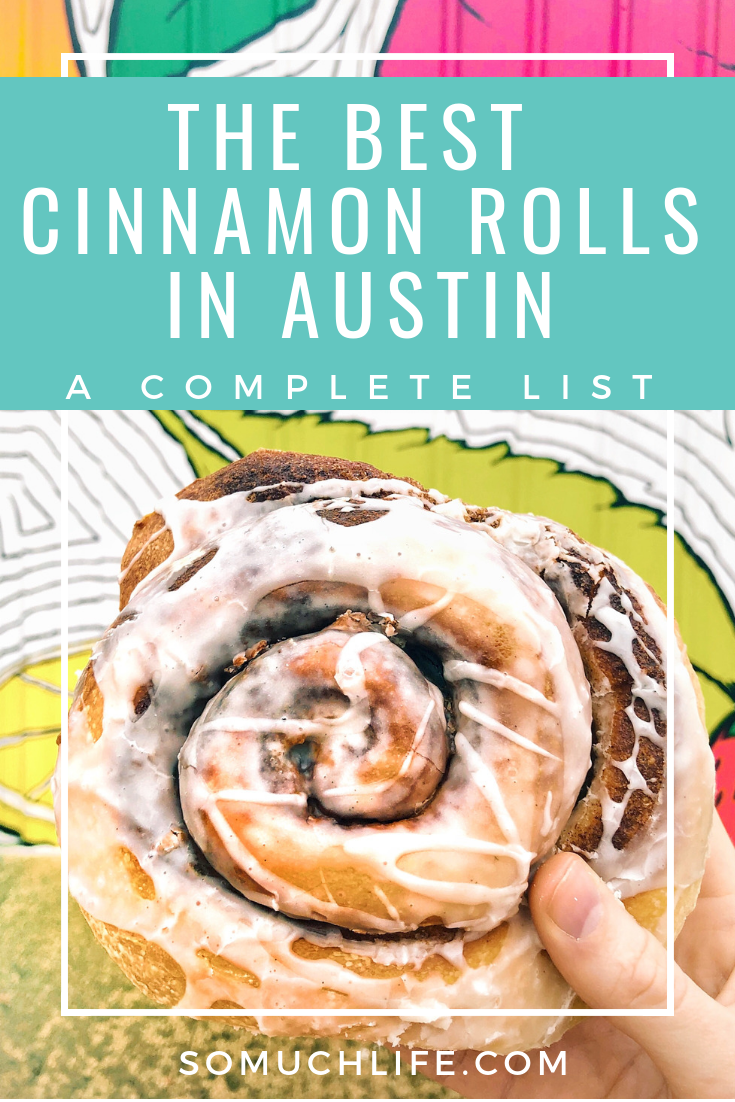 A complete guide to the best cinnamon rolls in Austin