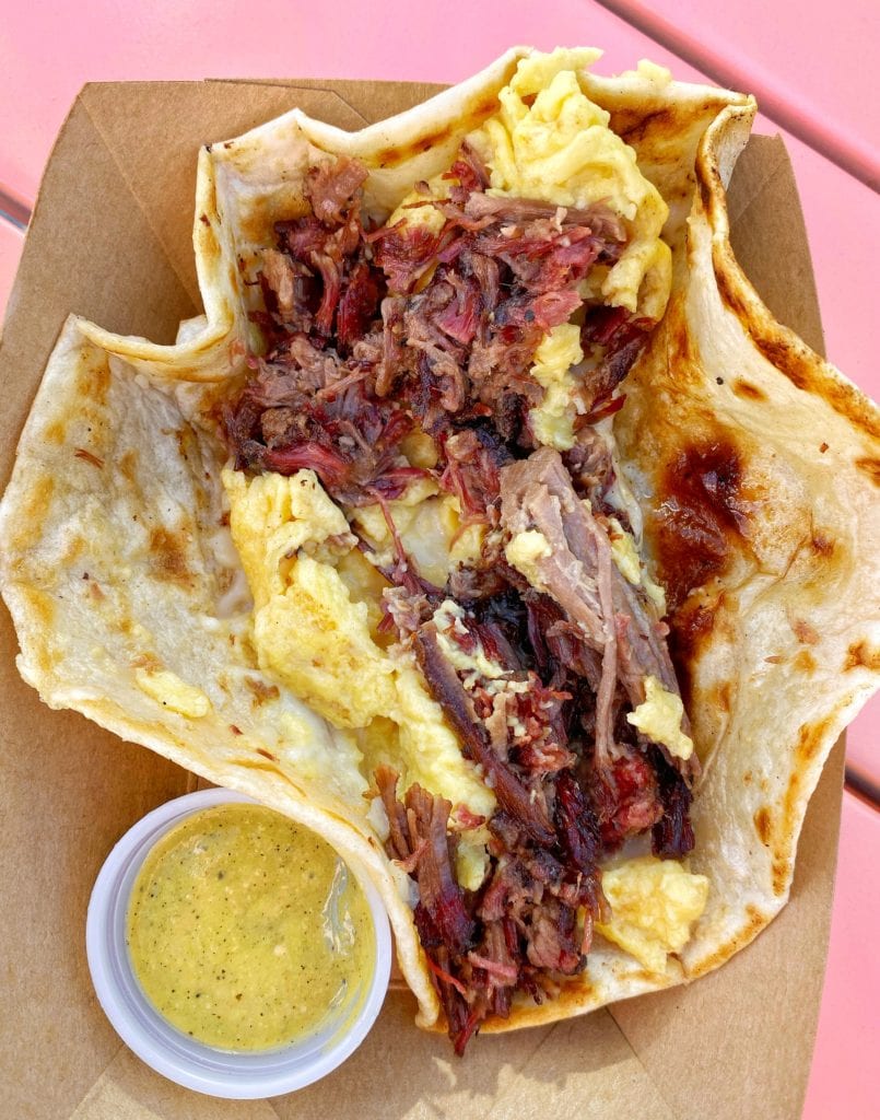 top 10 restaurants that opened in Austin in 2019: Franklin BBQ Taco Truck