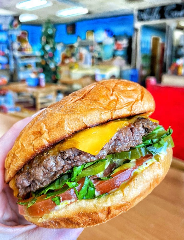 This grass-fed burger is on the list of the best burgers in Austin...check out the entire guide!