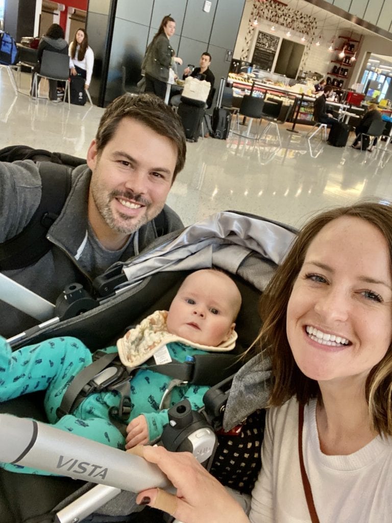 International travel with a baby