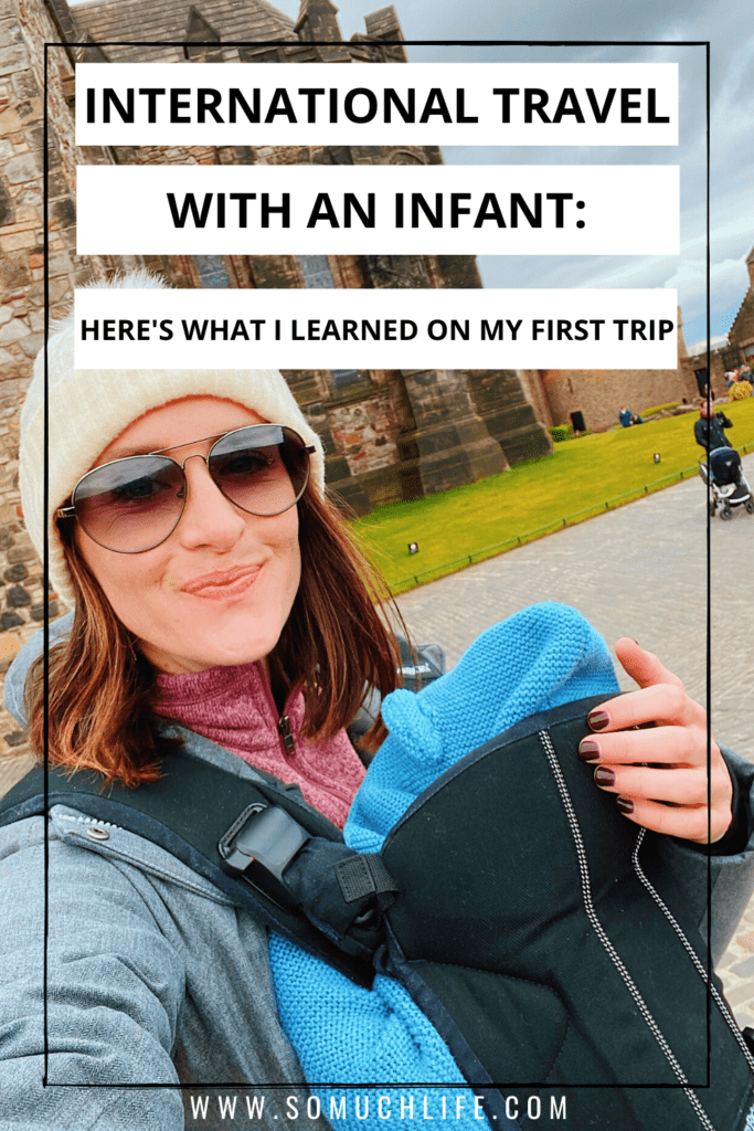 International travel with a baby
