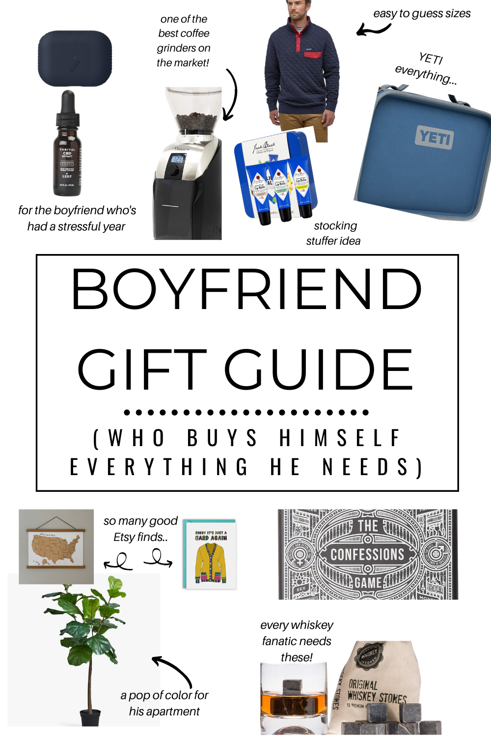 Gift Ideas For Your Boyfriend (Who Buys Himself Everything He Needs