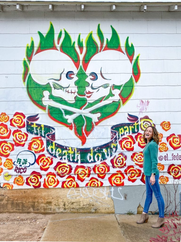 Til Death Do Us Part mural Austin
