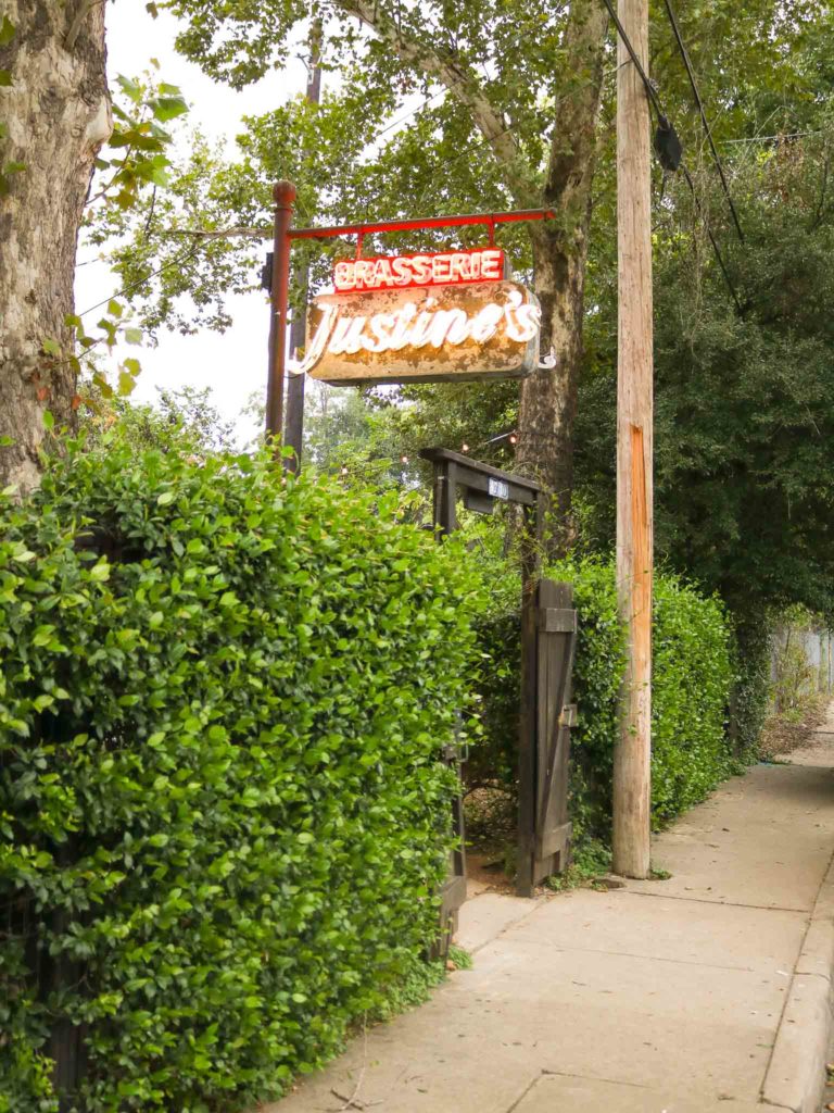 Upscale restaurants in Austin: Justine's French Restaurant