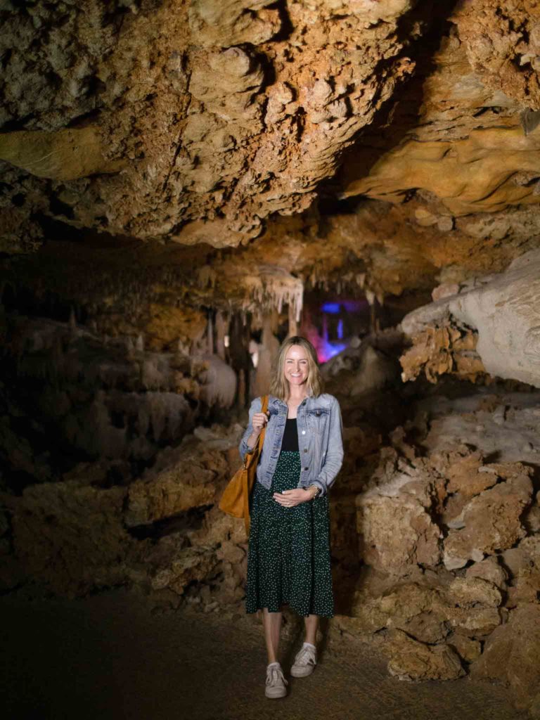 Inner Space Cavern tour in Georgetown Texas