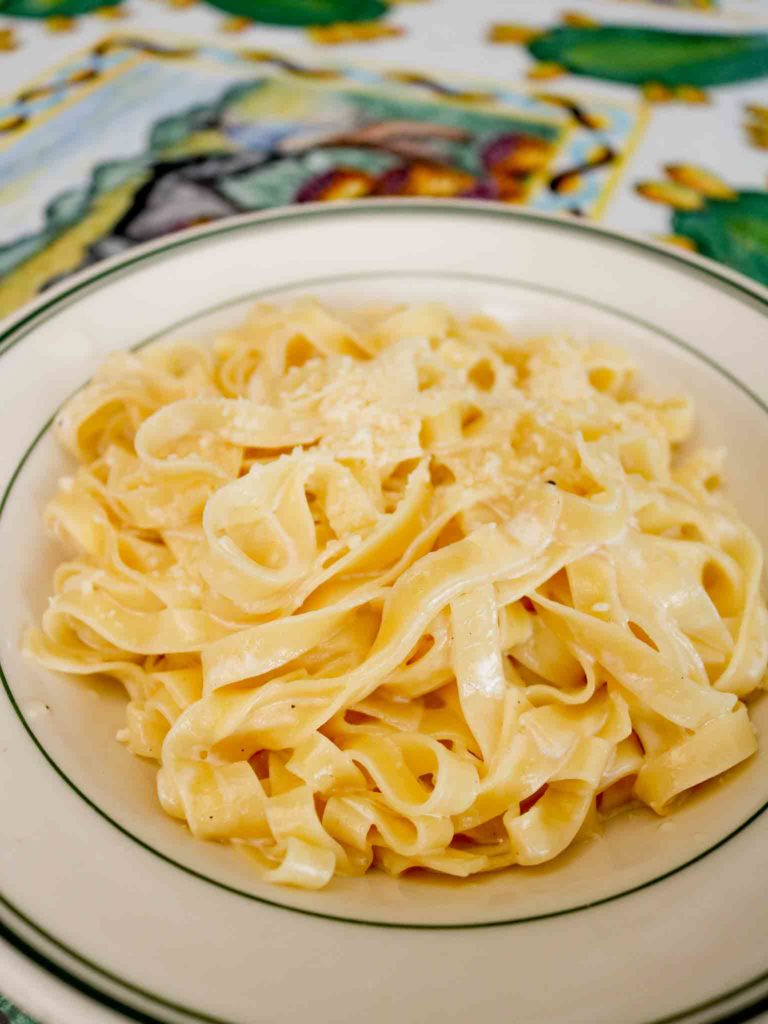 pasta dish at Mandola Italian restaurant in Austin