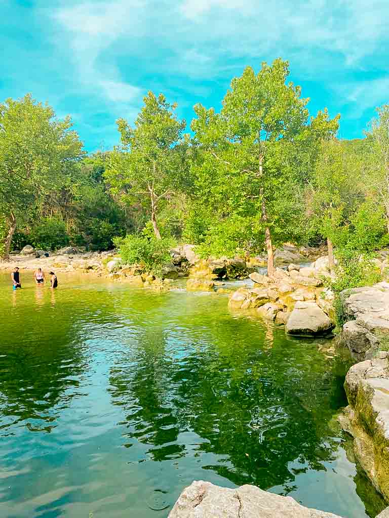 Twin Falls in Austin - best swimming holes in ATX