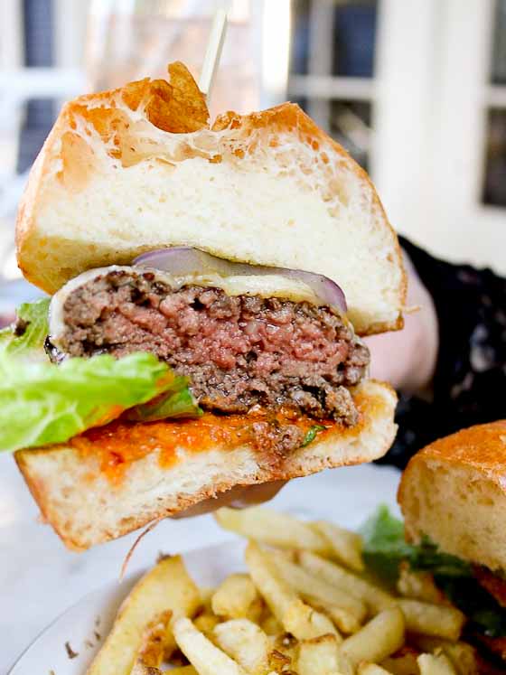 Josephine House burger