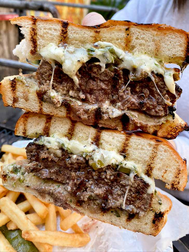 Casino Al Camino burgers in Austin