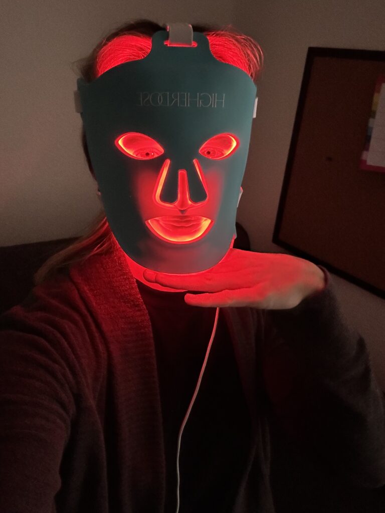 Higher Dose Red Light Therapy Mask Review