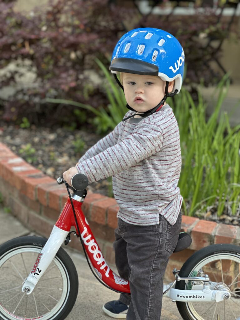 Dayton In A Bike Helmet