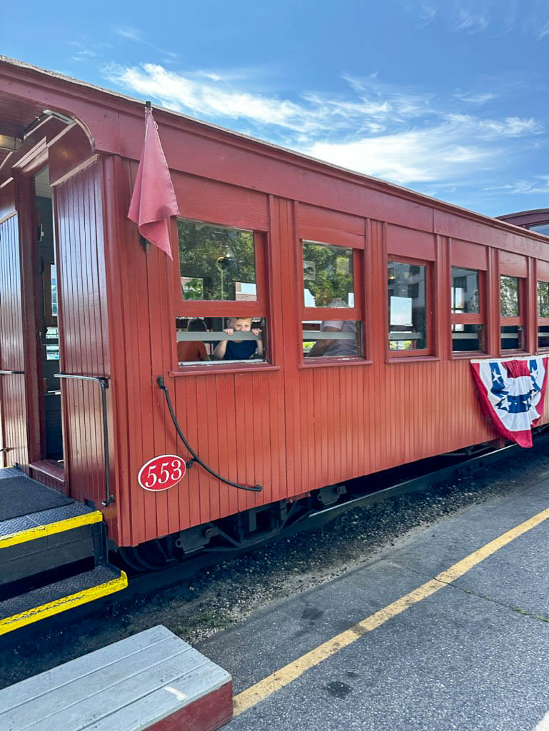 narrow gauge railroad in Portland Maine