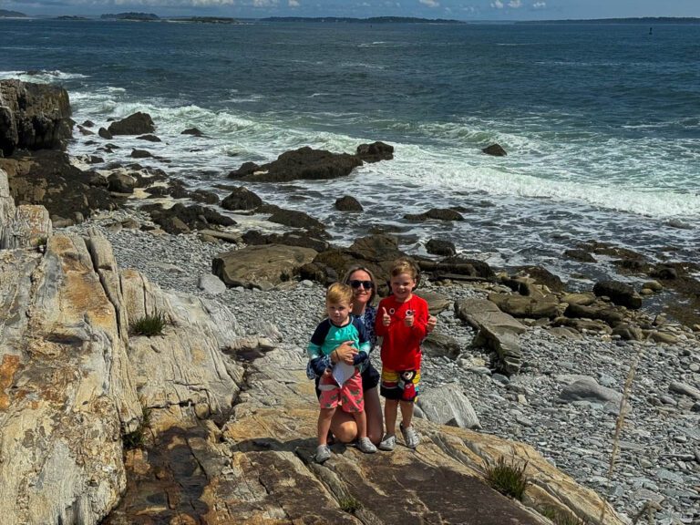 Visitng Peaks Island with kids