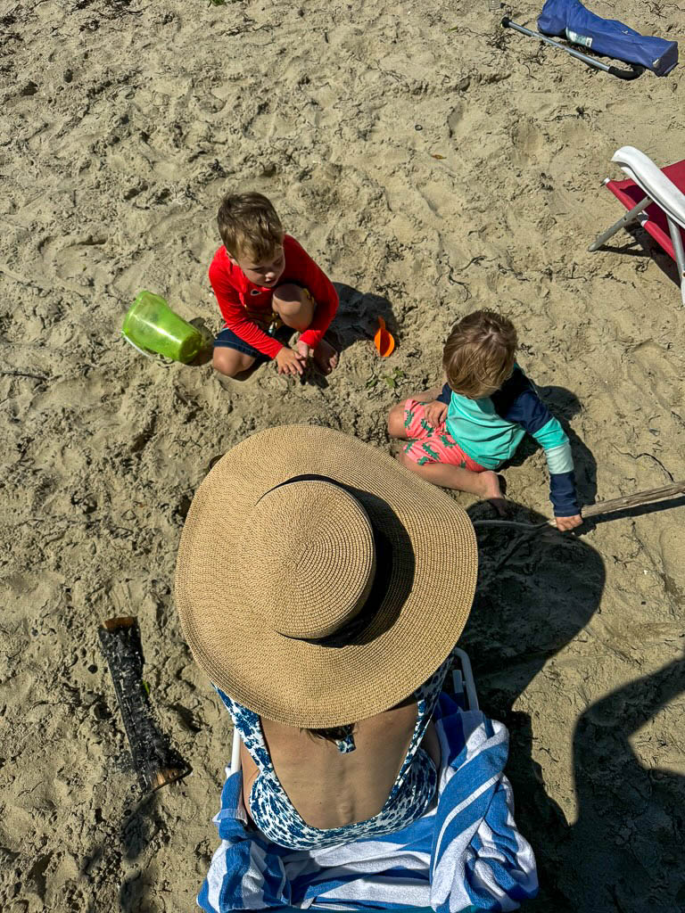 Kids beach in Portland Maine