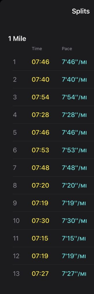 BMW Half Marathon recap 2025