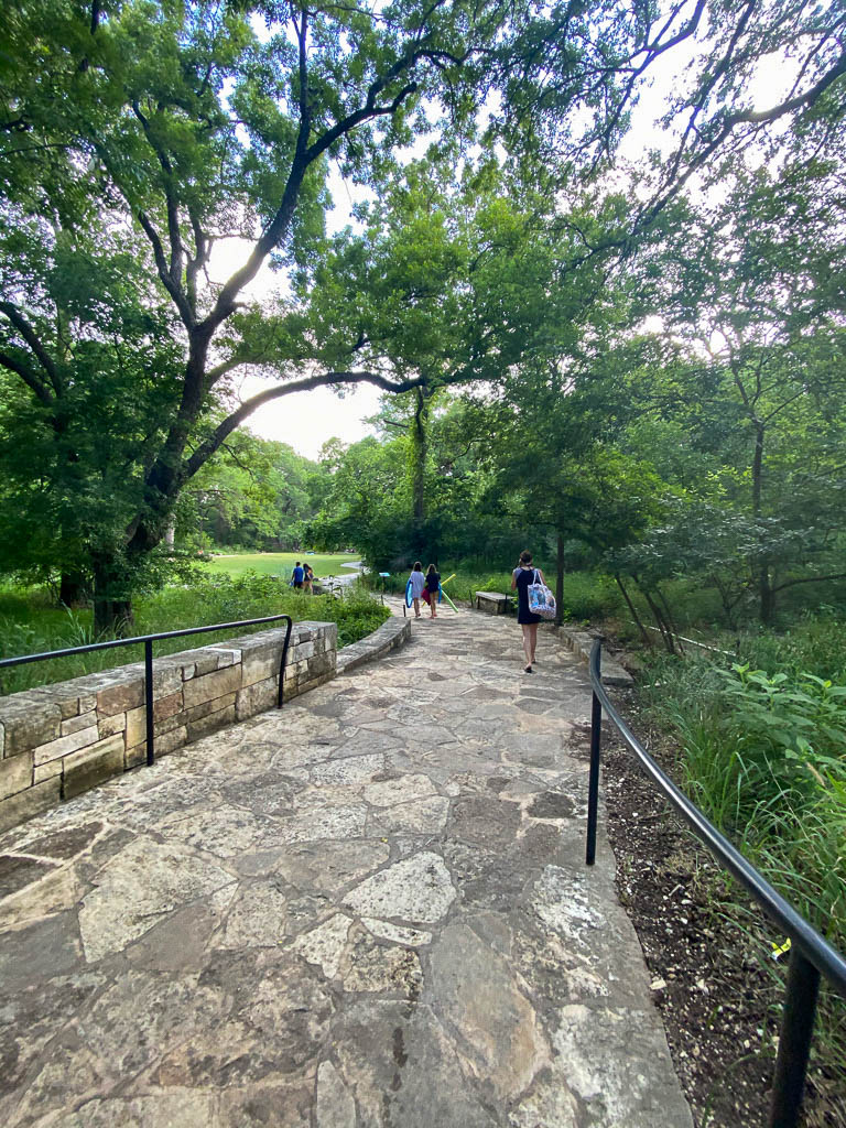 Blue Hole With Kids-11