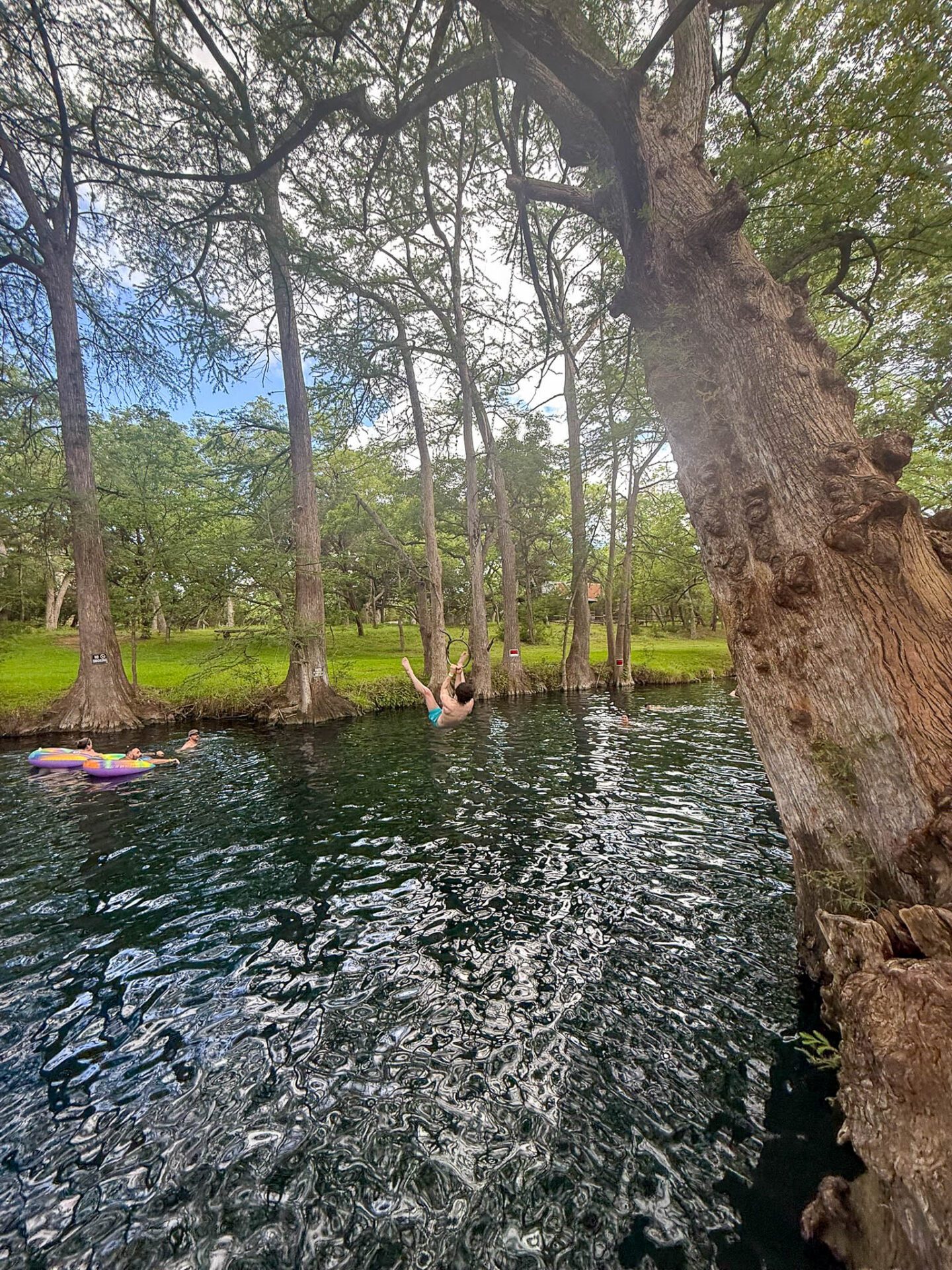 Blue Hole With Kids-5